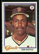 Vintage 1978 Topps Baseball Card #236 Terry Whitfield San Francisco Giants - £6.65 GBP