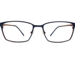 MODO Eyeglasses Frames MODEL 4234 NAVY Blue Brown Rectangular Full Rim 5... - $112.31