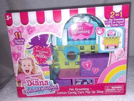 LOVE DIANA 2-in-1 Pet Grooming-Cotton Candy Cart Pop up Shop New - $11.76