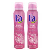 Fa Pink Passion floral deodorant spray 2 x 150ml-FREE SHIPPING - £11.82 GBP