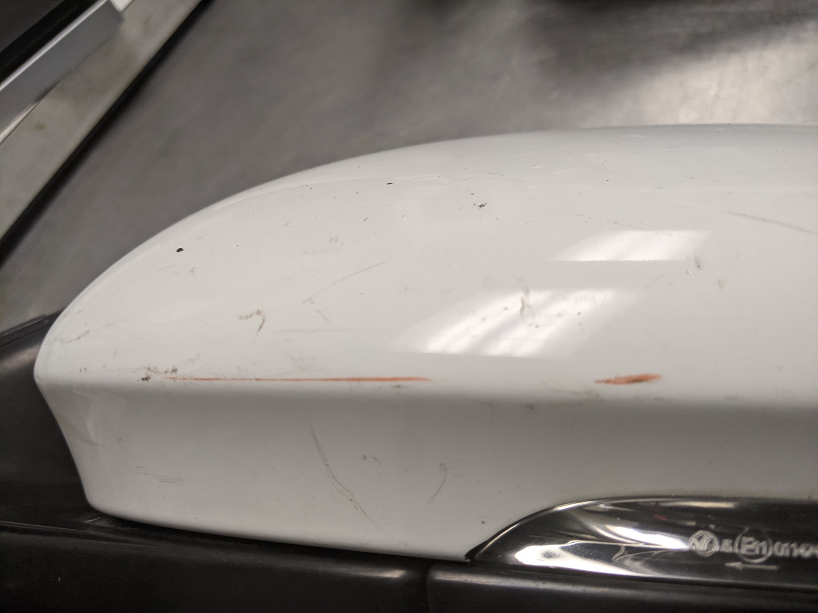 Driver Left Side View Mirror For 10-12 Jaguar XJ  5.0 MARK ON BACK SIDE Item image 7