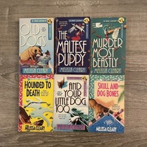 Lot of 6 Dog Lover&#39;s Mystery Paperback Books by Melissa Cleary - £15.66 GBP