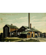 RARE Early 1900&#39;s Wheats Creamery in Akron New York NY Dairy Farm Postcard - £38.83 GBP
