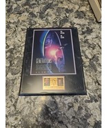 Star Trek Generations 11.18.94 Plaque With Gold Stamp - €42,66 EUR