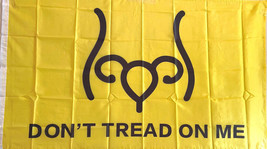 WOMEN&#39;S RIGHTS 3x5&#39; FLAG: DON&#39;T TREAD-BRASS GROMMETS IN/OUTDOOR/100D POL... - £8.59 GBP