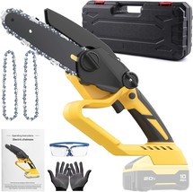Cordless Mini Chainsaw 6 inch for Dewalt 20V Max Battery,Pruning Chain S... - £25.30 GBP