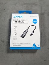 Anker Plug and Play 4K Display Power Extend+ USB-C to HDMI Adapter - $10.38