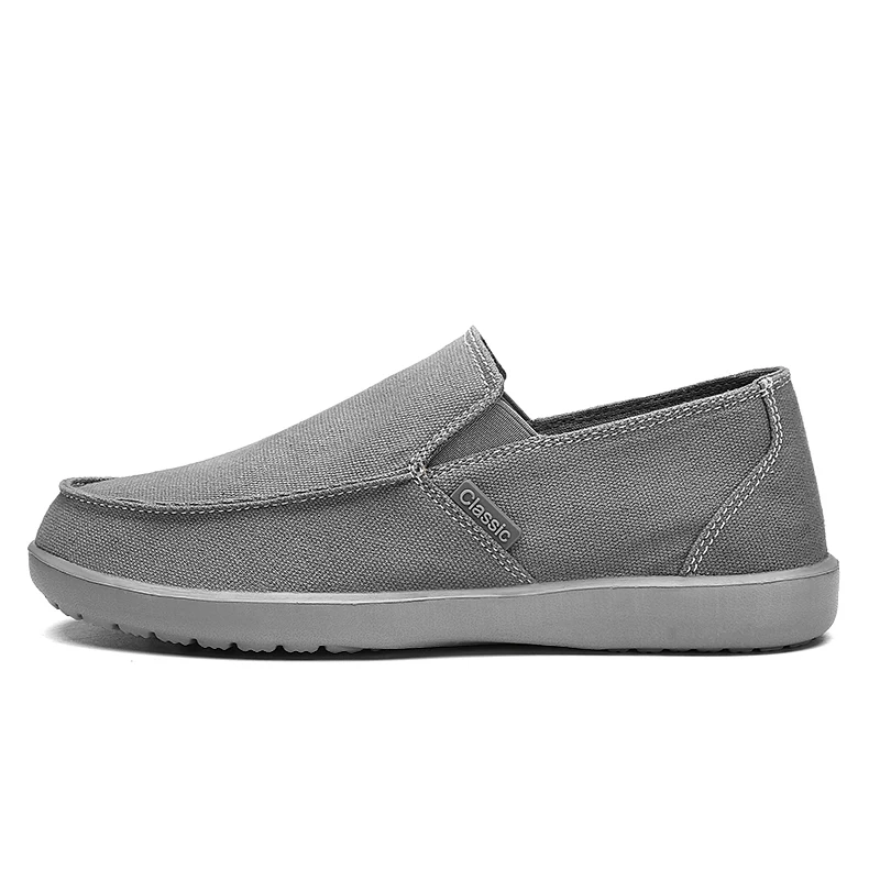 New Men&#39;s Canvas Shoes Breathable Casual Style Loafers Brand Men Vulcani... - £26.42 GBP