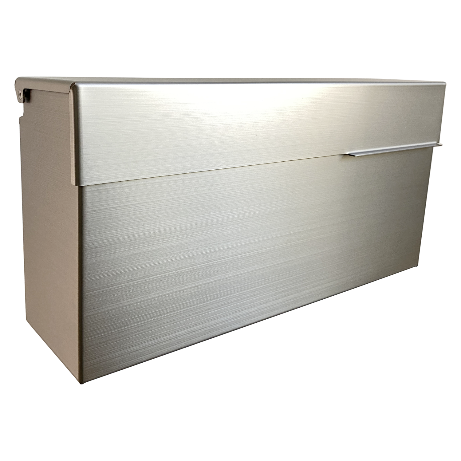OPEN BOX Modern Design Brushed Stainless Steel Wall-mounted Rainproof Ma... - $69.99