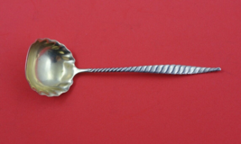 Oval Twist by Whiting Sterling Silver Sauce Ladle GW 5&quot; - £54.40 GBP