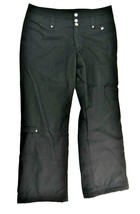 Nils Addison Snow 2.0 Pants  Black Thermolite Insulation Womens Size 14 EUC - £95.11 GBP