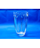Vintage MIKASA PALAIS 24% Lead Crystal 8.25” Vase - Original Sticker - G... - $36.21 CAD