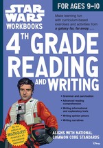 Star Wars Workbook: 4th Grade Reading and Writing (Star Wars Workbooks) - £7.07 GBP