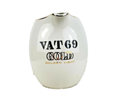 VAT 69 Gold Barware Advertising Pitcher Vintage - $25.74