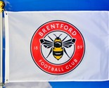 Brentford Football Club Flag White 3x5ft Polyester Banner  - $15.99