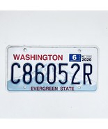 2020 United States Washington Evergreen Passenger License Plate C86052R - $20.35 CAD