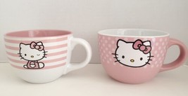 Sanrio Hello Kitty by Silver Buffalo 2021 White & Pink Ceramic Mug 20 oz - $24.74