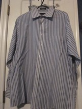 Vintage The Arrow Company Men&#39;s Size 16.5 (34/35) Long Sleeve Dress Shirt - £3.91 GBP