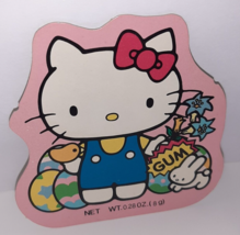 Vintage 1984 Hello Kitty Sanrio Easter Gum Cardboard Label Only 4&quot; - £7.84 GBP