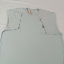 Carhartt K87-120 Men's Light Blue Cotton Short Sleeve Crewneck T-Shirt Size XL image 10