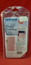 Travelon ID and Boarding Pass Passport Travel Documents Holder - New Pink - £7.77 GBP
