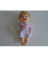 13&quot; BLONDE BABY ALIVE &quot;ALL GONE&quot; INTERACTIVE BABY DOLL BY HASBRO 2009 EUC - $14.99