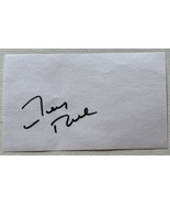 Jerry Rice Signed Autographed 3x5 Index Card - $35.00