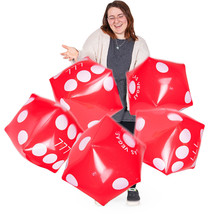 Inflatable Casino Dice, 5-pack - £35.47 GBP