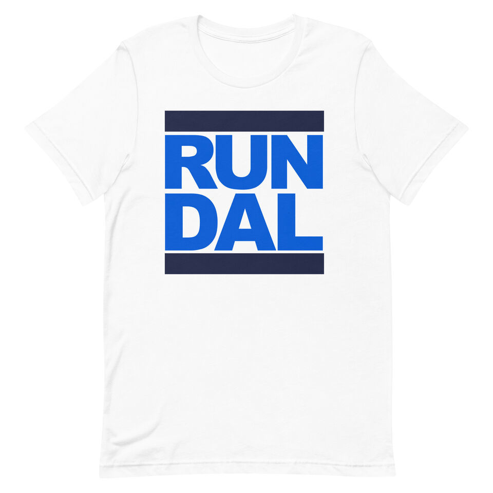 DALLAS BASKETBAL Run Style T-SHIRT Luka Doncic Kyrie Irving Dirk Kidd Terry Tee