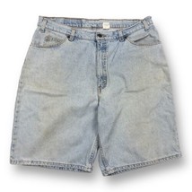 Vintage Levis 560 Orange Tab Light Wash Blue Jeans Shorts Jorts Men’s 36” W 11”L - £20.21 GBP