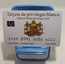 Aromabug Funny Fake Bankcards, (8 PACK: (SPANISH) PRIVILEGE WHT Card (Fr... - $19.75