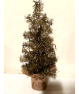 Small Antique Tinsel Tree- 17 inch High - $38.42 CAD