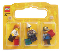 LEGO 3 Piece Minifigures Set Building Toys Blocks People Pirate Girl Cone Head - £11.94 GBP