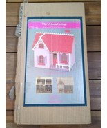 The Victoria Cottage Wood Doll House Kit Beachwood Ltd - $1,120.74 MXN