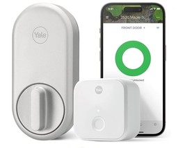 Yale Approach Lock with Wi-Fi, Retrofit Smart Lock in Silver Model ASL-0... - $89.00