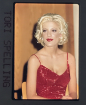 1995 Tori Spelling at Devine Design Party Photo Transparency Slide 35mm - £7.44 GBP