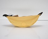 Kipling Banana Pencil Case Accessory Pouch Polyamide AC6074 Yellow Black... - $34.00