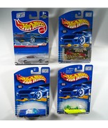 4 Mattel Hot Wheels Cars 67 Doge Charger, Outsider 2000, 64 Lincoln, Rai... - £8.25 GBP