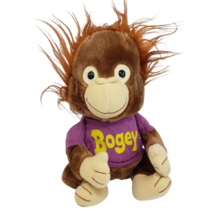 Vintage 1981 Hasbro Shirt Tales Bogey Orangutan Monkey Stuffed Animal Plush Toy - £43.98 GBP