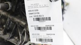 Manual Transmission 2.0L Wrx Turbo Fits 02-03 IMPREZA 62471 image 12