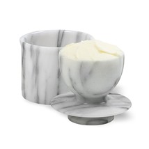 Norpro Marble Butter Keeper,Off-White - £40.09 GBP