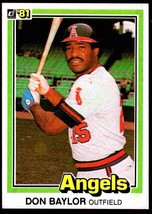 California Angels Don Baylor 1981 Donruss Baseball Card #413 nr mt - £0.39 GBP