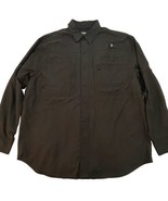 REEL LEGENDS Saltwater  Mens XL Vented Fishing Shirt Black  Long Sleeve ... - $24.74