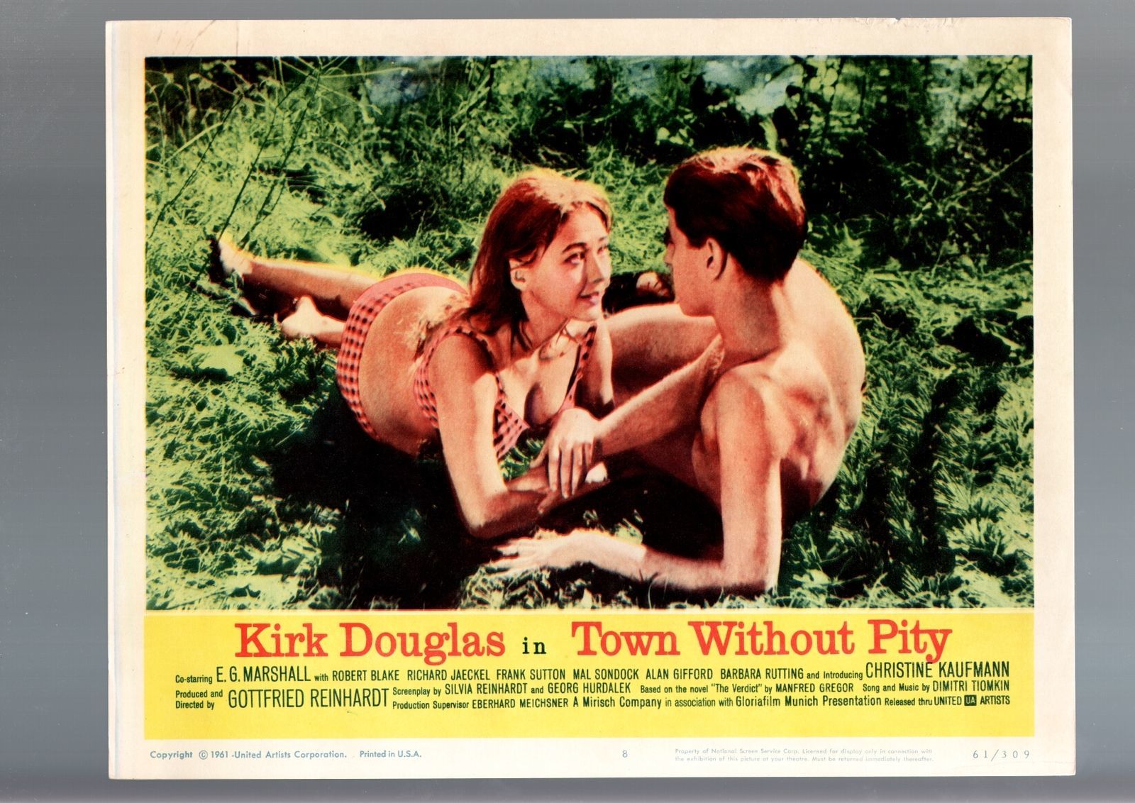 Primary image for TOWN WITH OUT PITY-1961-LOBBY CARD-FN/VF-DRAMA-CHRISTINE KAUFMANN FN/VF