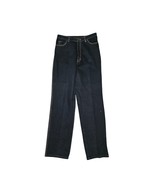 Vintage Calvin Klein Mom Women&#39;s Straight Size 12 Western Dyed Black Jeans - $542.06 MXN