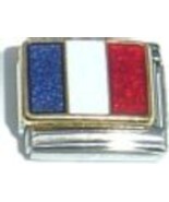Flag Of France Italian Charm - $12.06 CAD