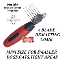 Pro Pet Grooming Mini Dematting Comb Dog Cat Mat Breaker Matbreaker Razor Rake - £13.53 GBP
