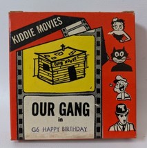 Vintage Metro Films &#39;Kiddie Movies&#39; OUR GANG (G6) Happy Birthday 8mm Film Strip - £8.11 GBP