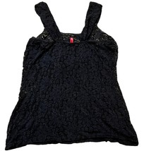 Ruby Ribbon Sz Large Lace Camisole Tank Top Layering Medium - £19.18 GBP