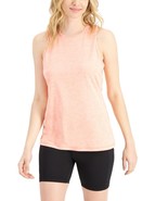 MSRP $15 Ideology Essentials Heathered Keyhole Back Tank Top Orange Size... - €9,14 EUR